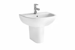 Lavabo Mural Lizz 55×45 Cm Con Rebosadero Y Juego De Fijación – Gala – G5702001