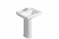 Lavabo Noble De 60 Cm Con Juego De Sujecion Blan – Gala – G1204001