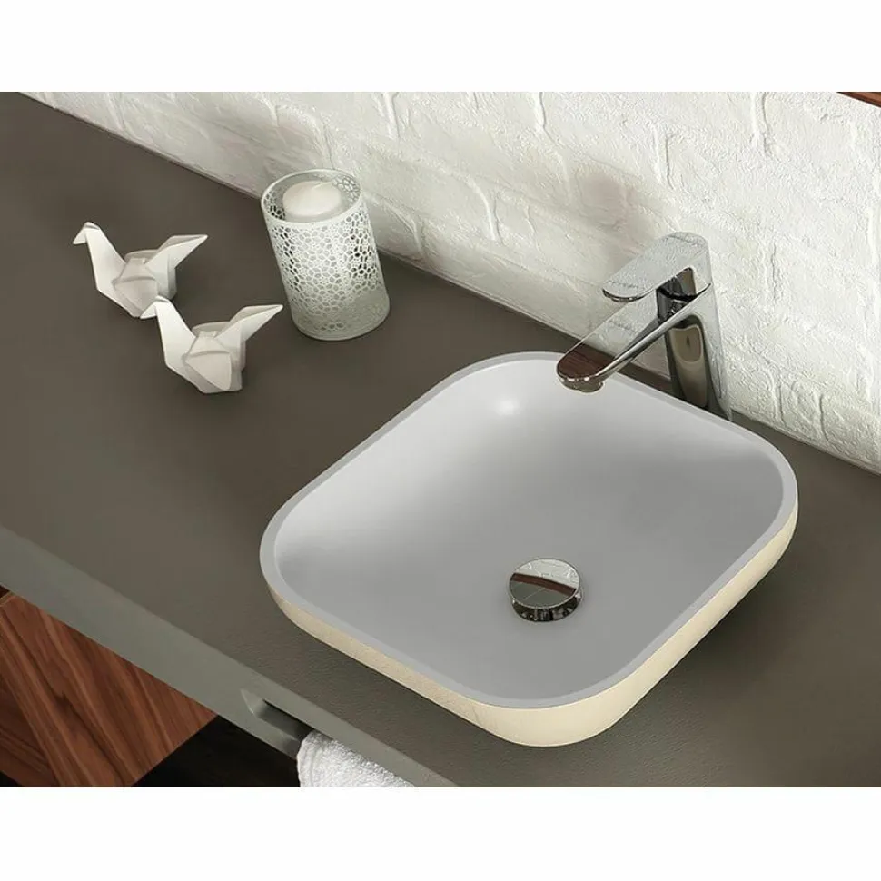 Lavabo On-top Colors Square – Acquabella