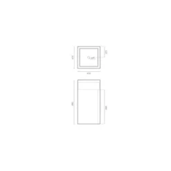 Lavabo Pedestal De Piedra 00330/00329 – Borneo – Bathco