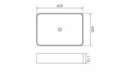 Lavabo Sobre Encimera -4090/4089/4088 – Nilo – Bathco