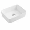 Lavabo Sobre Encimera Ceramico 475x370x140 Mm – 385374 – Qtro – Aquore