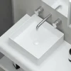 Lavabo Sobre Encimera De SolidSurface – Square – Baños10