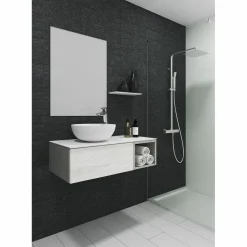 Lavabo Sobre Encimera De SolidSurface – Bowl – Baños10