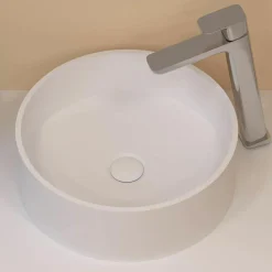 Lavabo Sobre Encimera De SolidSurface – Kaury – Baños10