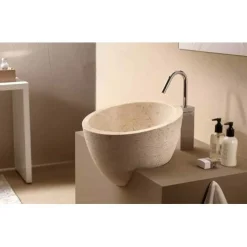 Lavabo Sobre Encimera De Piedra 00373/00374 – Mirage – Bathco