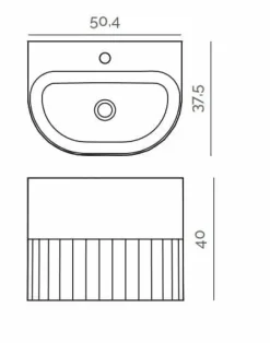 Lavabo Sobreencimera De Akron – Delia – Acquabella