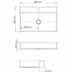 Lavabo Solid Surface – Telesto – SolidValencia