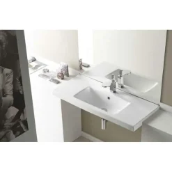 Lavabo Suspendido 80/100 Cm – Praga – Bathco