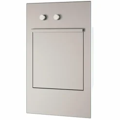 Lavacuñas Doble Temporizado Satinado – PrestoEquip – 88193