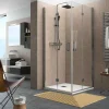 Mampara De Angular De Ducha De Puerta Abatible/plegable – Serie Odense – Salgar