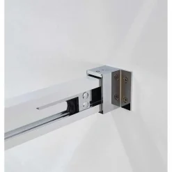 Mampara De Ducha Frontal 2 Fijos + 2 Correderas Decorado Frost Plus – Basic – GME