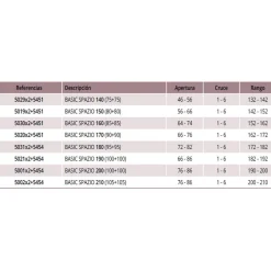 Mampara De Ducha Frontal 2 Fijos + 2 Correderas Transparentes – Basic – GME