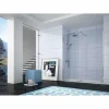 Mampara Frontal De Ducha Fijo + Puerta Corredera REF. VO102 16 – Volare – Kassandra
