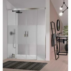 Mampara Frontal De Ducha 2 Fijos + 2 Puertas Correderas – GS100 – Kassandra
