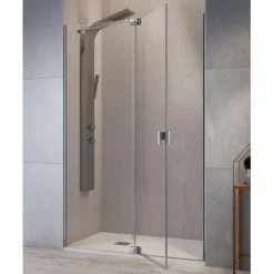 Mampara Frontal De Ducha 1 Fijo + Puerta Abatible – Sula SL603 16 – Kassandra