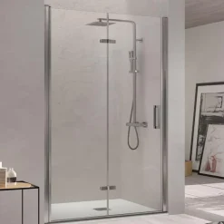 Mampara Frontal De Ducha 1 Puerta Plegable + Perfil De Cierre – Nardi Na300 16- Kassandra