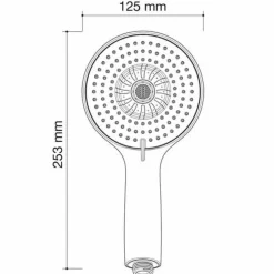 Mango Ducha 6 Jets Antical – Soft – Plastisan
