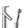 Mezclador Monomando De Lavabo Con Teleducha De Bide – Talis S – Hansgrohe