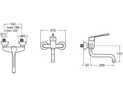 Mezclador Monomando Para Lavabo Con Caño Inferior Giratorio – Roca – Victoria – A5A7623C00