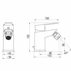 Monomando Bidet – Albos – 7127000 – Galindo