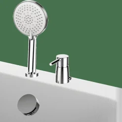 Monomando De Baño Sobre Repisa Estilo Premium Colección TIME 46230460 – GRB Mixers
