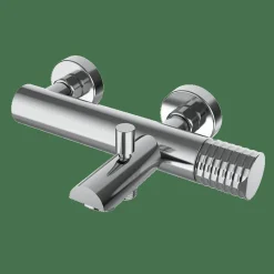 Monomando De Baño-ducha Cromo Estilo Premium Colección AURA 75332750 – GRB Mixers