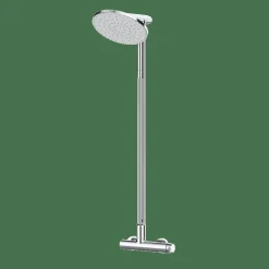 Monomando De Ducha Con Columna Gyro Cromo Estilo Hidro Colección PREMIER 50699500 – GRB Mixers