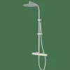 Monomando De Ducha Con Columna Blanco Estilo Cool Colección COOL 90499901 – GRB Mixers