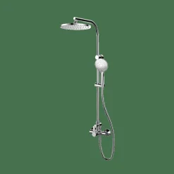 Monomando De Ducha Con Columna Estilo Eco Colección ECO PRIME Con Columna Fija XL Con Desviador – 15465400XL – GRB Mixers