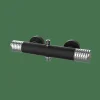 Monomando De Ducha Con Salida Superior Negro Estilo Premium Colección AURA 75498752 – GRB Mixers