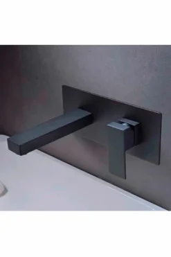 Monomando Empotrado Lavabo Suiza Negro Mate – GLE020/NG – Imex