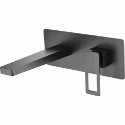 Monomando Empotrado Lavabo Suecia Negro Mate – BDC032-4NG – Imex