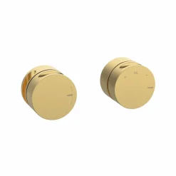 Monomando Horizontal 2/3 Salidas Oro Cepillado Estilo Cool Colección INCOOL 90102007 – GRB Mixers