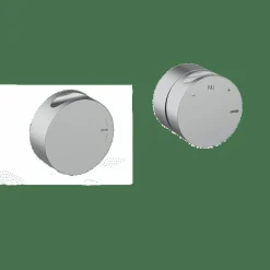 Monomando Horizontal 2/3 Salidas Internas Inox Estilo Cool Colección INCOOL 90102103 – GRB Mixers