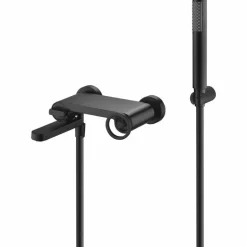 Monomando Kit Baño/ducha Olimpo Negro Mate – BDC033-4NG – Imex