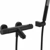 Monomando Kit Baño/ducha Termostático Line Negro M – BTD038-4NG – Imex