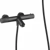 Monomando Kit Ducha Termostático Line Black Gun Me – BTD038-5BGM – Imex