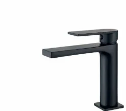 Monomando Lavabo Acabado Negro – Alpha – AQG