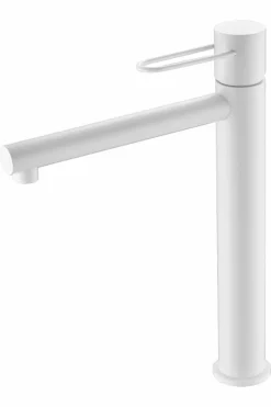 Monomando Lavabo Alto Milos Blanco Mate – BDY027-3BL – Imex