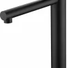 Monomando Lavabo Alto Milos Stick Negro Oro Rosa – BDYS045-3NOR – Imex