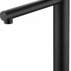 Monomando Lavabo Alto Milos Stick Negro Mate – BDYS045-3NG – Imex