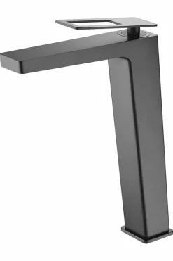 Monomando Lavabo Alto Suecia Negro Mate – BDC032-3NG – Imex