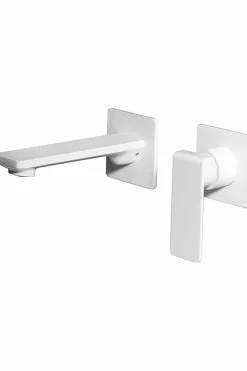 Monomando Lavabo Empotrado Fiyi Blanco Mate – GLF016/BL – Imex