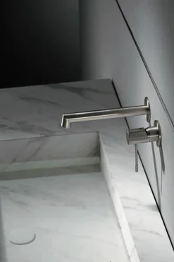 Monomando Lavabo Empotrado Line Níquel Cepillado – GLD038/NQ – Imex