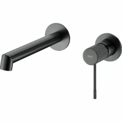 Monomando Lavabo Empotrado Line Black Gun Metal – GLD038/BGM – Imex