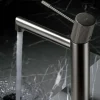 Monomando Lavabo Line Níquel Cepillado – BDD038-1NQ – Imex
