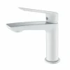 Monomando Lavabo Luxor Blanco Mate – BDX023-1BL – Imex