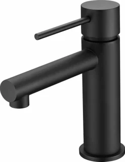 Monomando Lavabo Milos Stick Negro Mate – BDYS045-1NG – Imex