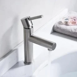 Monomando Lavabo Moscú (acero S.316) – BDK34-1 – Imex